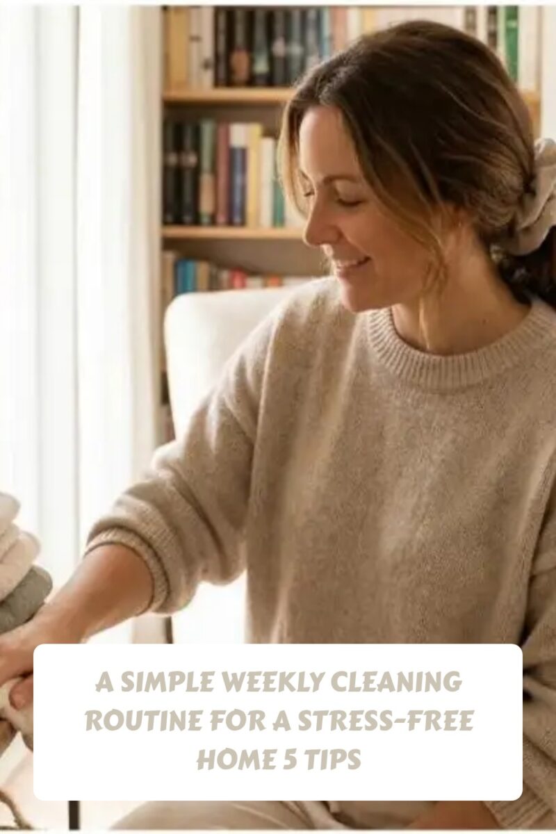 A Simple Weekly Cleaning Routine for a Stress-Free Home 5 tips 3 A Simple Weekly Cleaning Routine for a Stress Free Home 5 tips generated pin 239