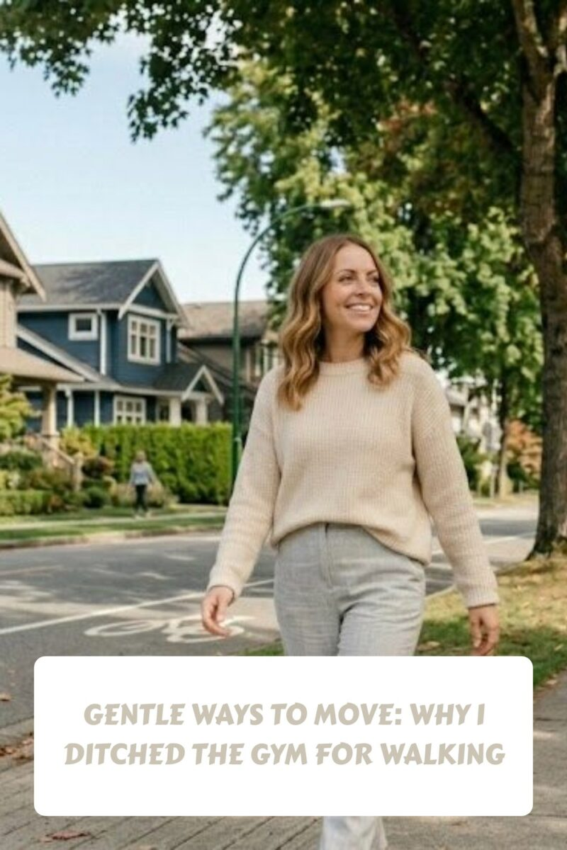 Low-Impact Exercise: Why I Traded the Gym for a Walking Routine 3 Gentle Ways to Move Why I Ditched the Gym for Walking generated pin 897 2