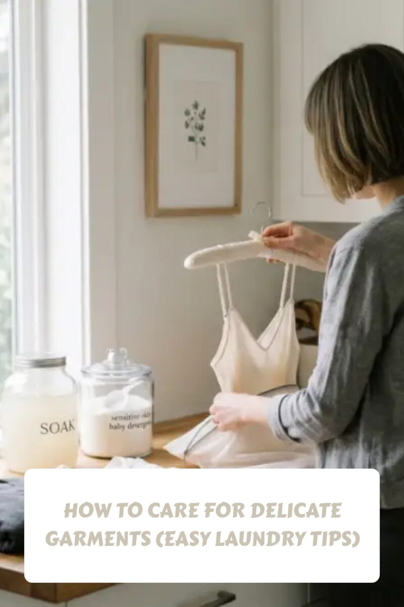 How to Care for Delicate Garments Easy Laundry Tips generated pin 496