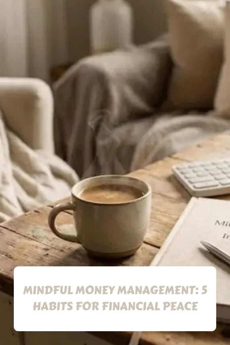 Mindful Money Management 5 Habits for Financial Peace generated pin 342