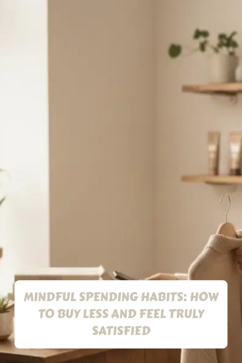 Mindful Spending Habits: How to Buy Less and Feel Truly Satisfied 3 Mindful Spending Habits How to Buy Less and Feel Truly Satisfied generated pin 436