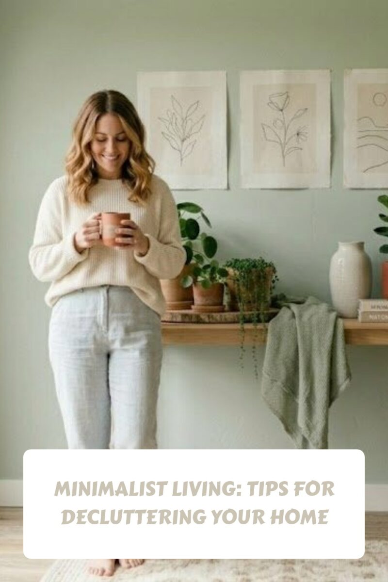 How to Achieve a Curated Space: Tips for Decluttering Your Home 3 Minimalist Living Tips for Decluttering Your Home generated pin 1179