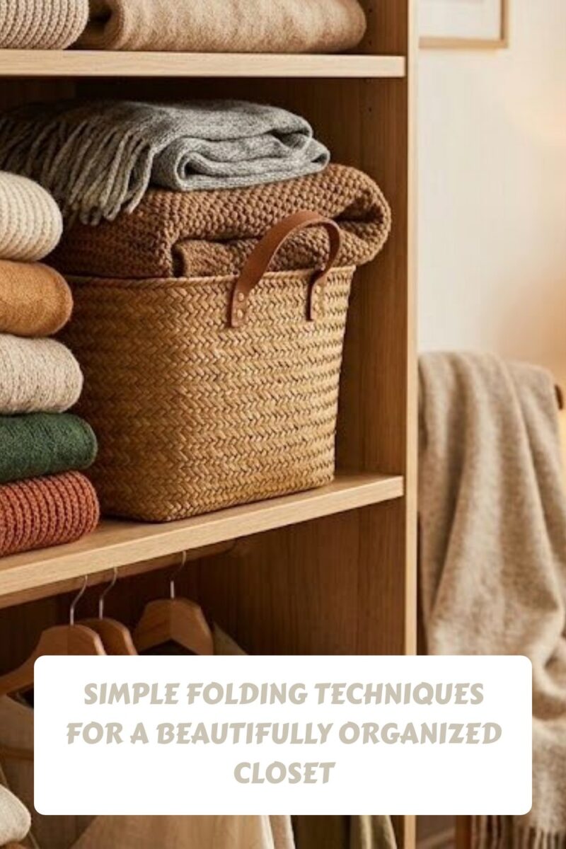 The Gentle Art of Folding Clothes: Simple Techniques for a Calmer, More Organized Wardrobe 3 Simple Folding Techniques for a Beautifully Organized Closet generated pin 1149 1